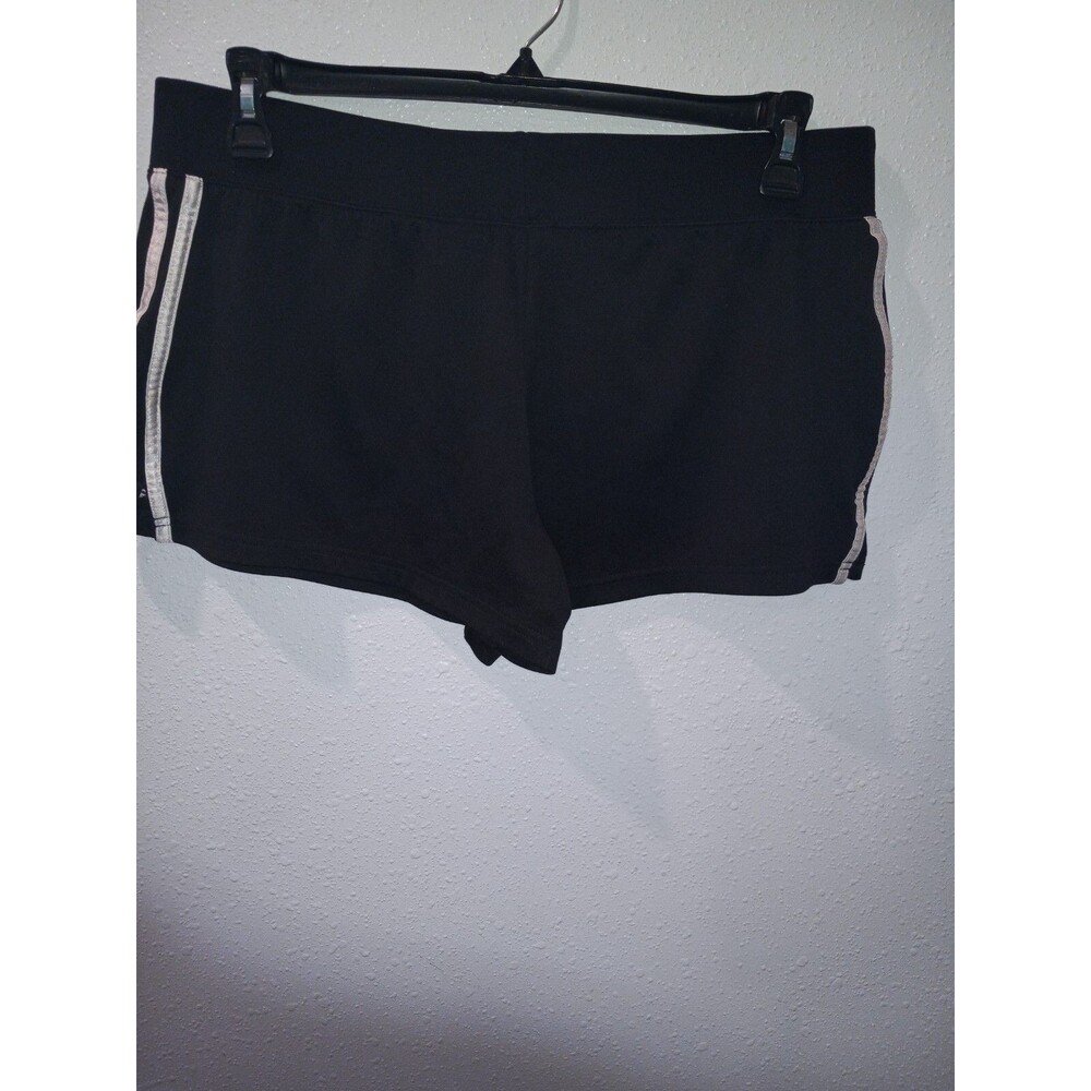 Athletic Works Womens Sz 12/14 Running Shorts With Built-in Brief,  Black